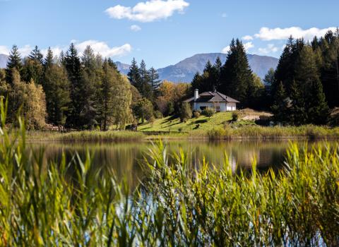 Il Lago Santo e la torbiera del Lagabrun